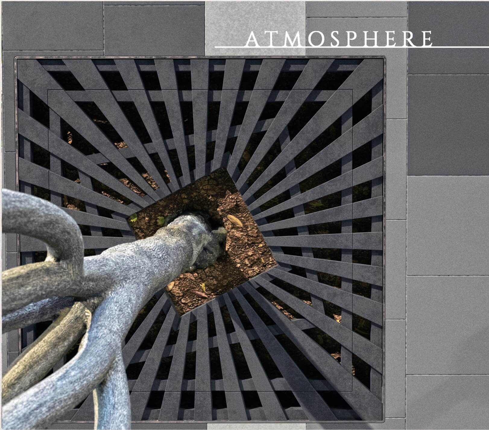 Приствольная решетка для дерева ZKING ATMOSPHERE 1.2х1.2м Черная в Миассе фото