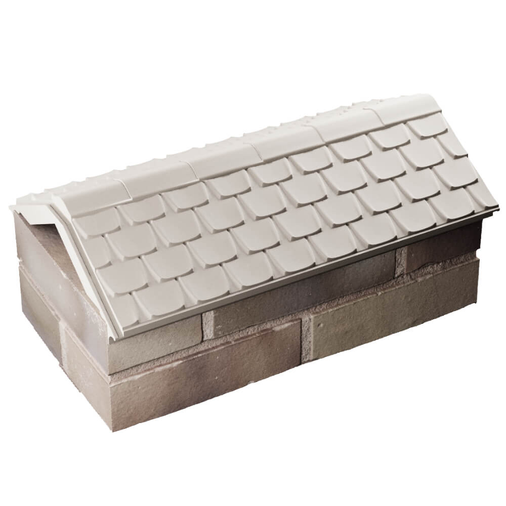 Парапет Zking Эльбрус Бежевый с посадкой на 1 кирпич (255мм) в Миассе фото