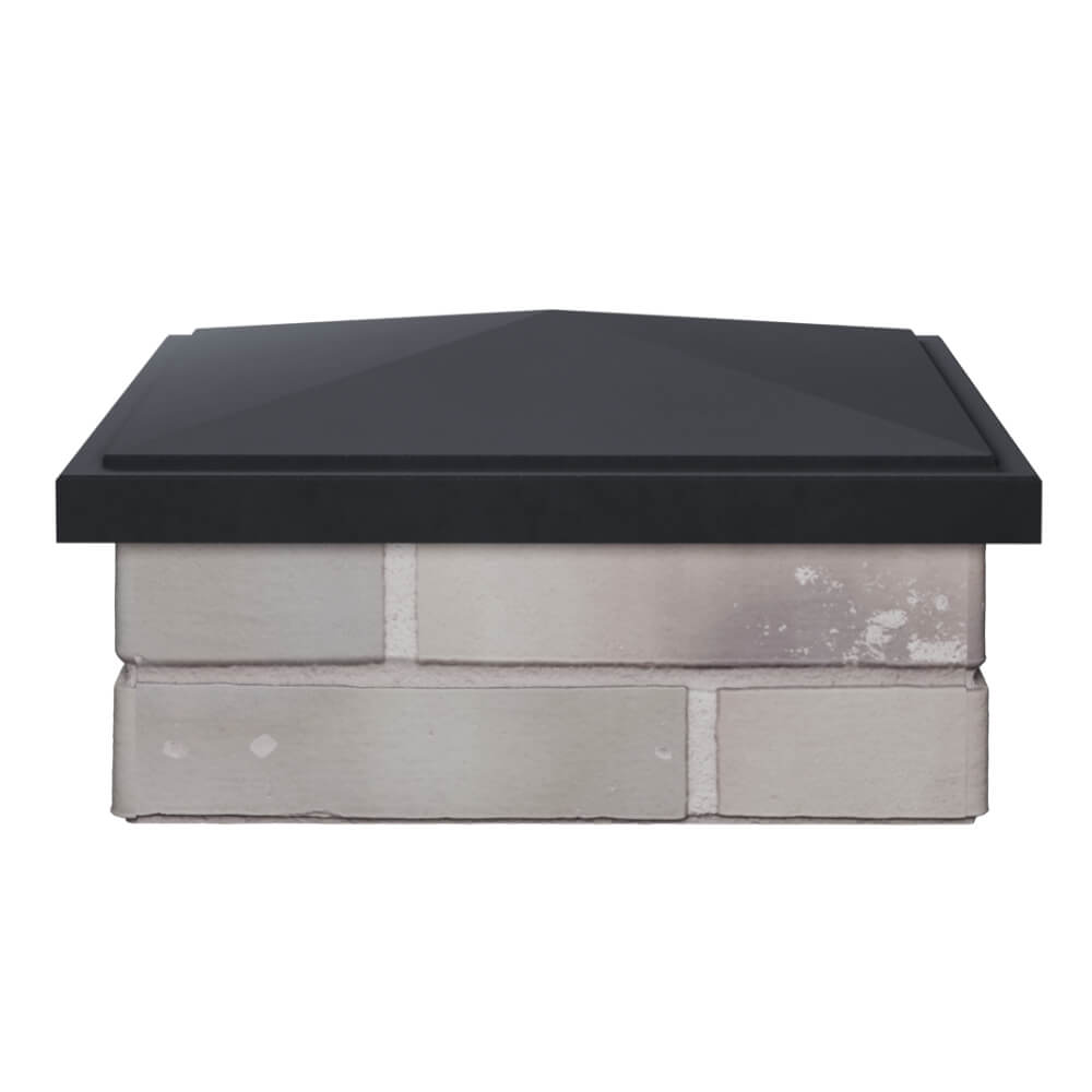 Колпак Zking БонаМоно Серый на столб 1.5х1.5 кирпича (385х385, 400х400мм) Миасс фото