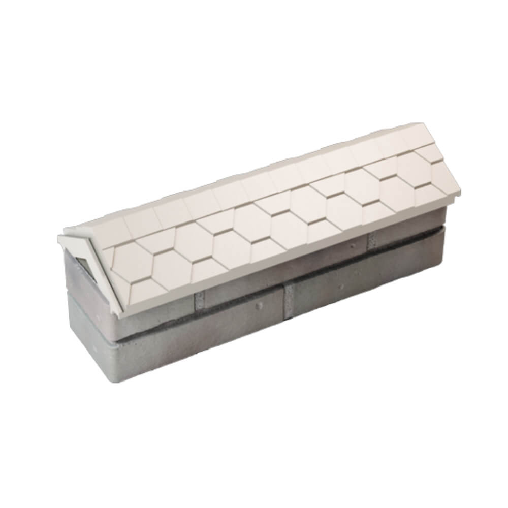 Парапет Zking Эверест Бежевый с посадкой на 0.5 кирпича (130мм) в Миассе фото