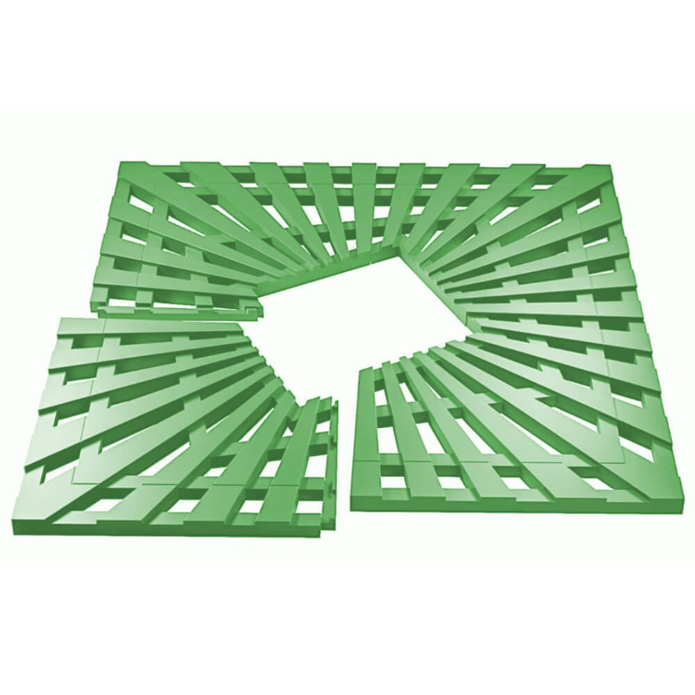 Приствольная решетка для дерева ZKING ATMOSPHERE 1.2х1.2м Зеленая в Миассе фото