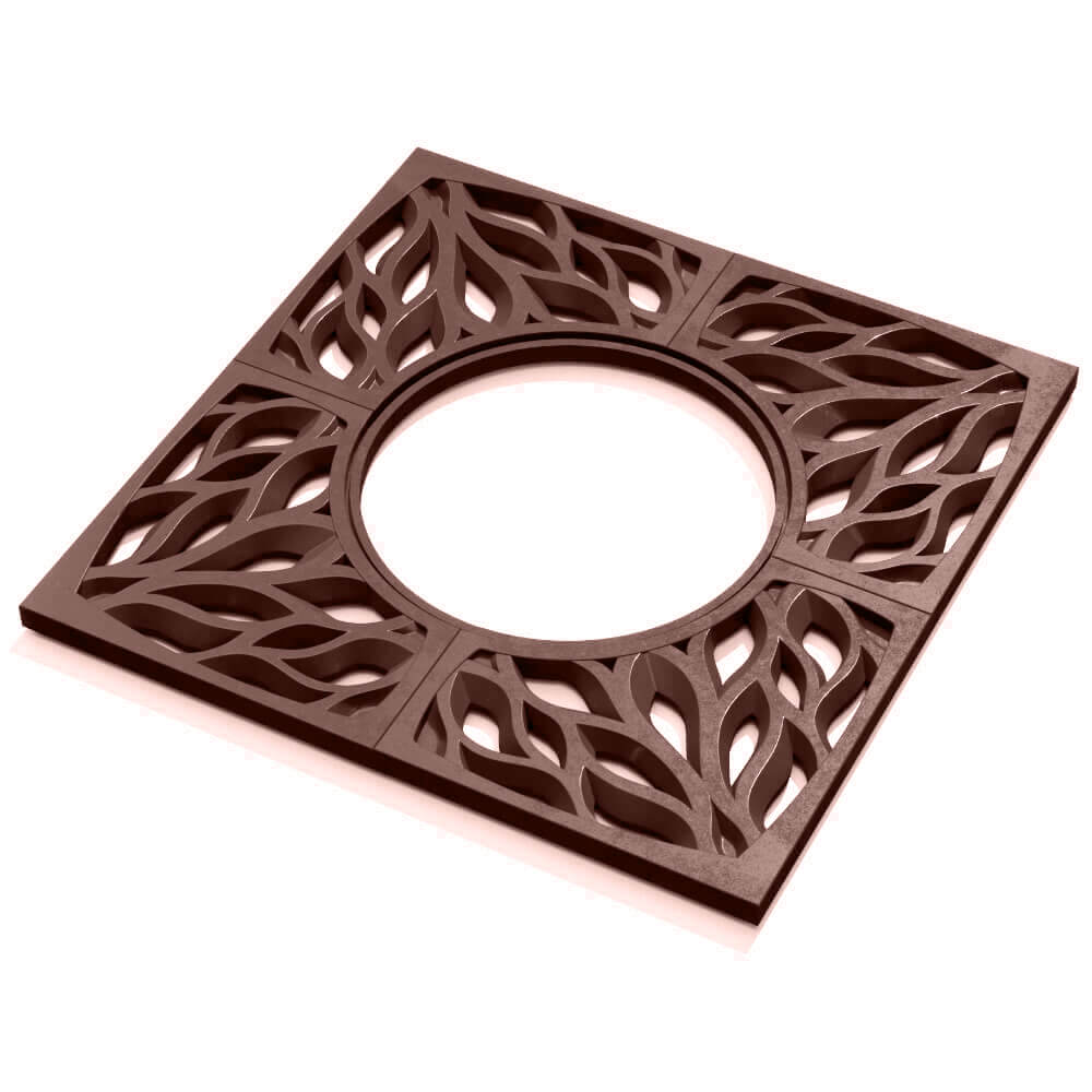 Приствольная решетка для дерева ZKING CRUST 1.2х1.2м Коричневая в Миассе фото