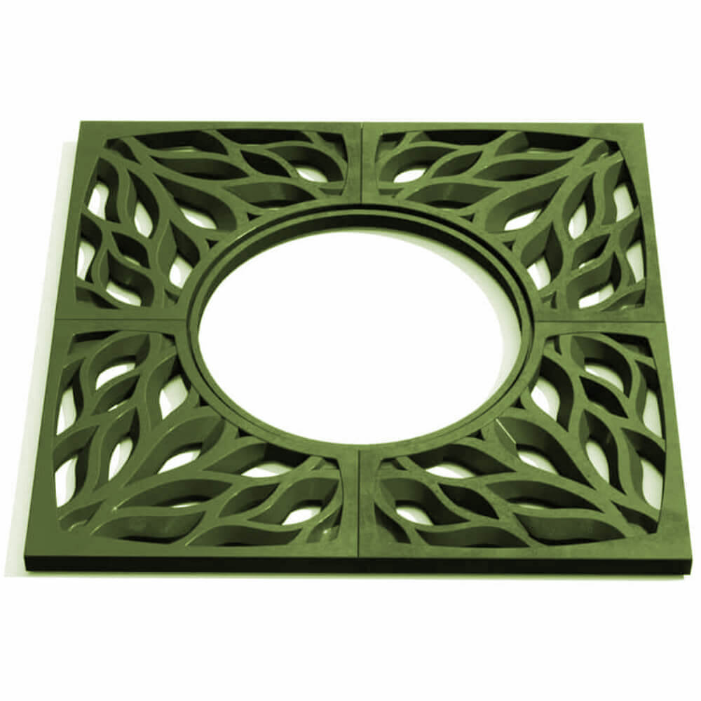 Приствольная решетка для дерева ZKING CRUST 1.2х1.2м Зеленая Миасс фото