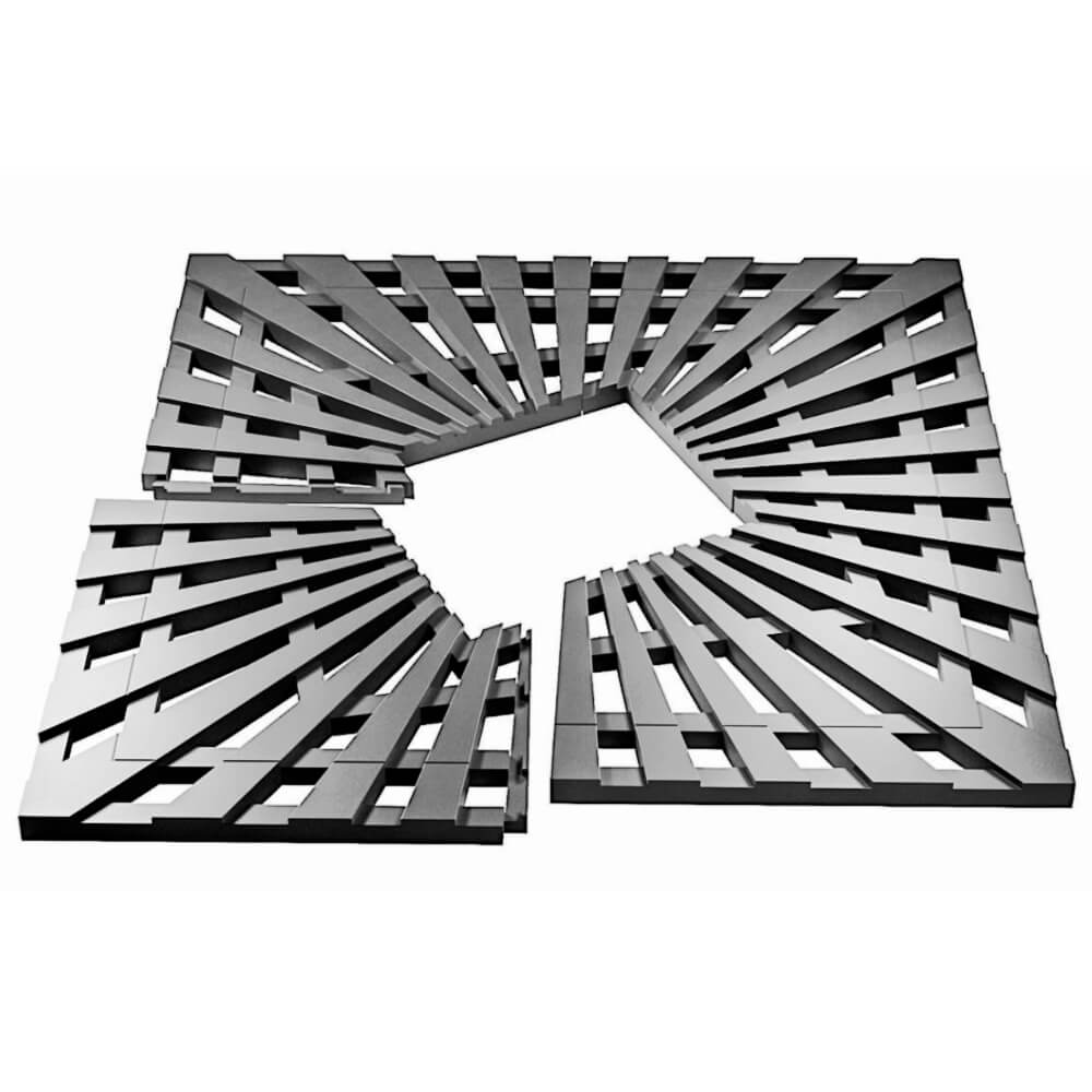 Приствольная решетка для дерева ZKING ATMOSPHERE 1.2х1.2м Серая в Миассе фото