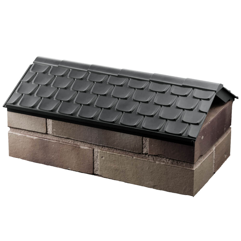 Парапет Zking Эльбрус Серый с посадкой на 1 кирпич (255мм) в Миассе фото