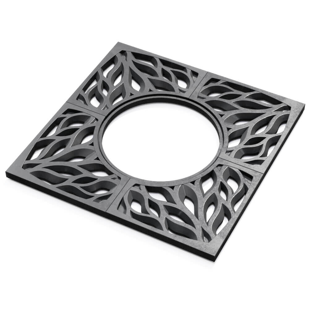 Приствольная решетка для дерева ZKING CRUST 1.2х1.2м Серая в Миассе фото