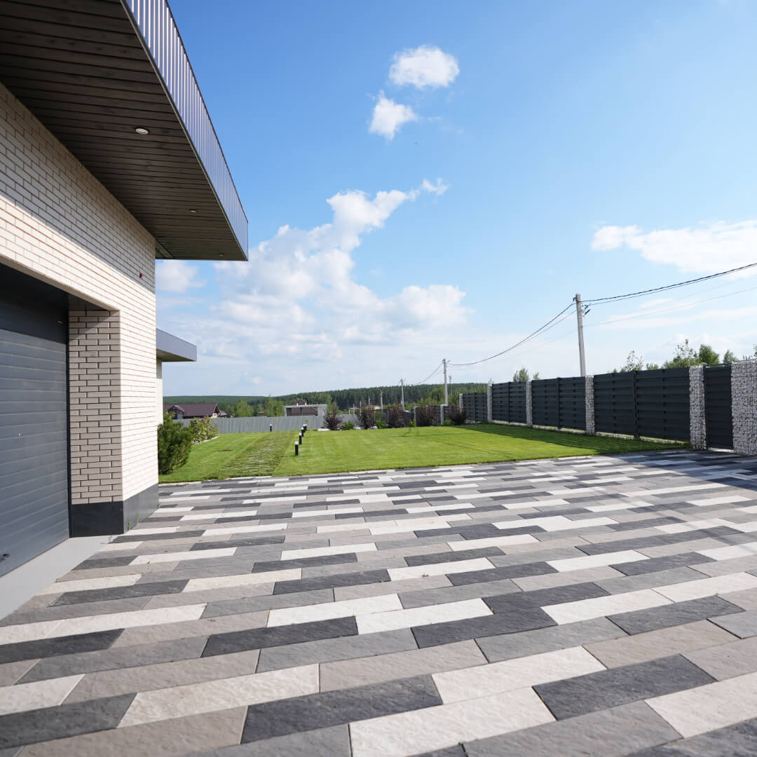 Шаговая плита STONE Черный Сланец 990х330х55мм в Миассе фото